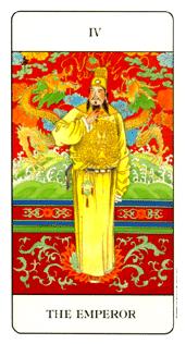 й - Chinese Tarot - ʵ - The Emperor