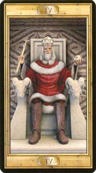 ͼԿΰ - Pictorial Key Tarot - ʵ - The Emperor