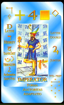  - Kabbalistic Tarot - ʵ - The Emperor