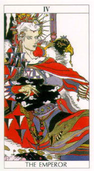 ҰϲТ - Yositaka Amano Tarot - ʵ - The Emperor