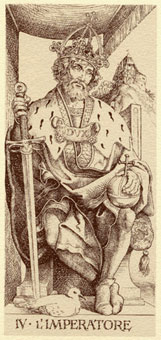 Ŷ - Durer Tarot - ʵ - The Emperor