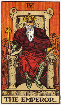 ԭʼΰ - Original Rider-Waite Tarot - ʵ - The Emperor