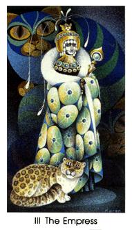 è - Cat People Tarot - Ů - The Empress