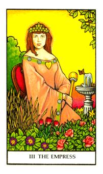 ŵ - Connolly Tarot - Ů - The Empress