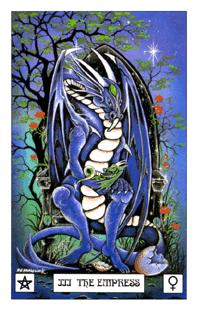  - Dragon Tarot - Ů - The Empress