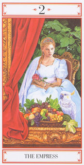 Ԥ - Unmei Ga Mieru Tarot - Ů - The Empress