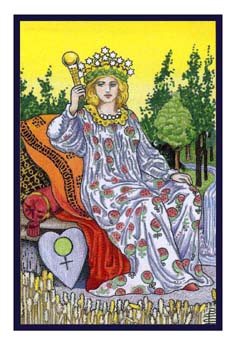 ³ - Epicurean Tarot - Ů - The Empress