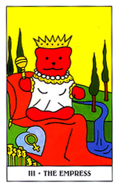 С - Gummy Bear Tarot - Ů - The Empress