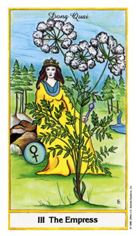 ҩ - Herbal Tarot - Ů - The Empress