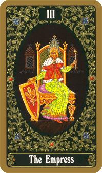  - Russian Tarot - Ů - The Empress