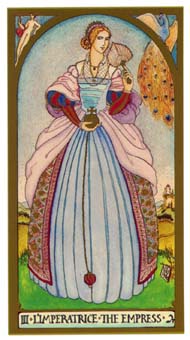 ո - Renaissance Tarot - Ů - The Empress