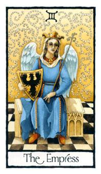 Ӣʼ - Old English Tarot - Ů - The Empress