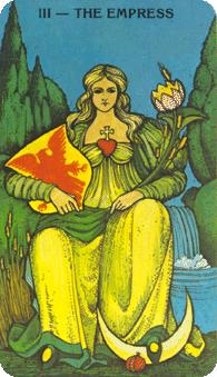 Ħ - Morgan-Greer Tarot - Ů - The Empress