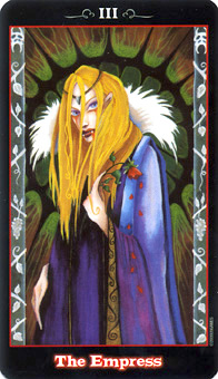 Ѫ - Vampire Tarot - Ů - The Empress