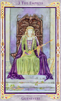 ɪ - Legend Arthurian Tarot - Ů - The Empress