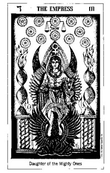 ʿ - The Hermetic Tarot - Ů - The Empress