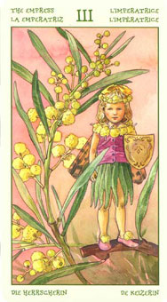 ֮ - The Spirit Of Flowers Tarot - Ů - The Empress