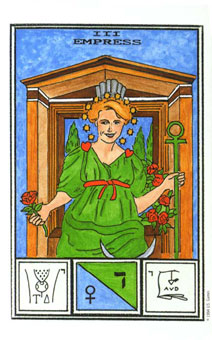 ħʽ - Tarot Of Ceremonial Magic - Ů - The Empress