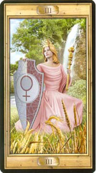 ͼԿΰ - Pictorial Key Tarot - Ů - The Empress