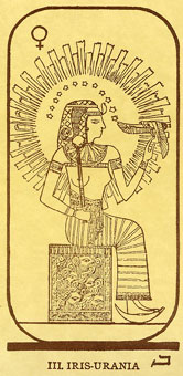 ˣUSG - Egyptian Tarot - Ů - The Empress