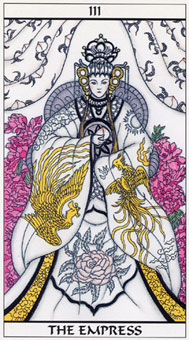 ڤ - Meditation Tarot - Ů - The Empress