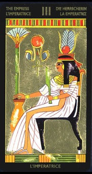  - Nefertaris Tarot - Ů - The Empress