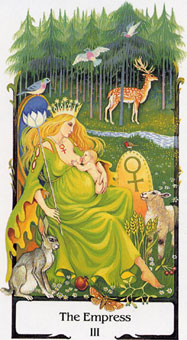 ž - Tarot Of The Old Path - Ů - The Empress