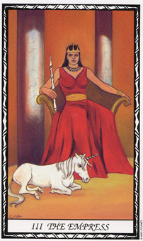  - Unicorn Tarot - Ů - The Empress