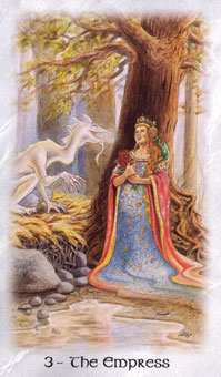  - The Celtic Dragon Tarot - Ů - The Empress