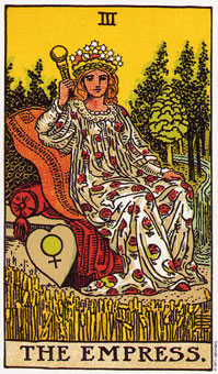 ԭʼΰ - Original Rider-Waite Tarot - Ů - The Empress