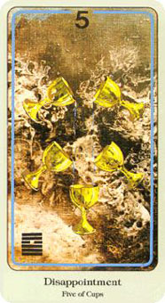  - Haindl Tarot - ʥ - Five Of Cups