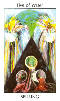  - Tarot of the Spirit - ʥ - Five Of Cups