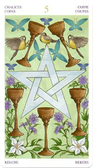 ռ˿ - Wirth Tarot Of Trade Edition - ʥ - Five Of Cups