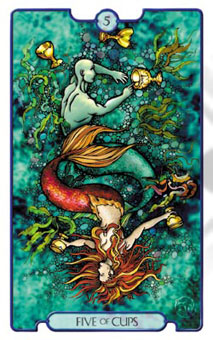 ʾ¼ - Revelations (Adflatus) Tarot - ʥ - Five Of Cups