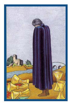 ³ - Epicurean Tarot - ʥ - Five Of Cups