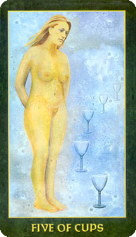 䴫˵ - Folklore Tarot - ʥ - Five Of Cups