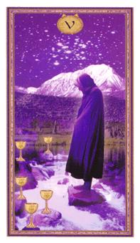 ܶ - Gendron Tarot - ʥ - Five Of Cups