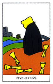 С - Gummy Bear Tarot - ʥ - Five Of Cups