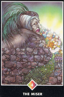  - Osho Zen Tarot - Ǯ - Five Of Pentacles