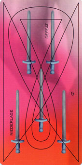 ǵﰲ - Adrian Tarot -  - Five Of Swords