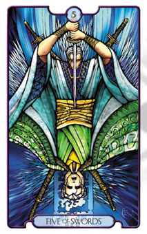 ʾ¼ - Revelations (Adflatus) Tarot -  - Five Of Swords