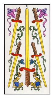 ʹ - Angel Tarot -  - Five Of Swords