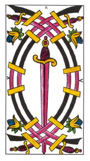  - Classic Tarot -  - Five Of Swords