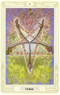  - Croley Tarot -  - Five Of Swords