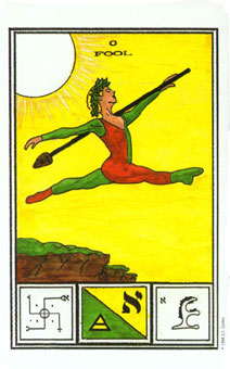 ħʽ - Tarot Of Ceremonial Magic -  - The Fool