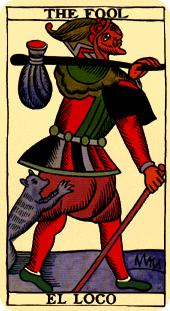  - Marseilles Tarot -  - The Fool