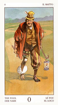 文艺复兴塔罗牌 - Tarot of The Renaissance - 愚人 - The Fool