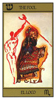 ߶ - Salvador Dali Tarot -  - The Fool