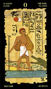  - Egyptian Tarot -  - The Fool