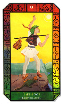 ʷʫ - Kalevala Tarot -  - The Fool